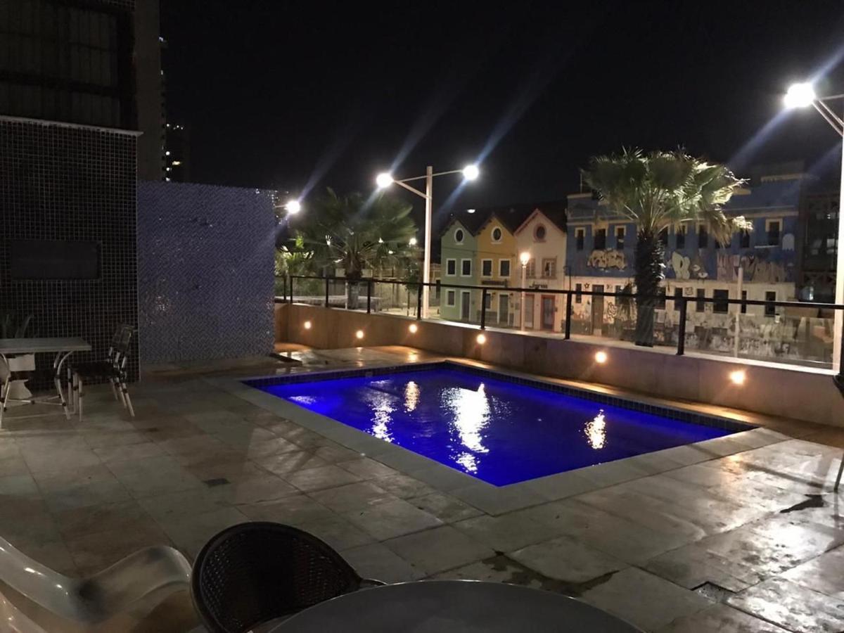 102 Lindo Flat Mobiliado Na Praia De Iracema Fortaleza  Exterior photo